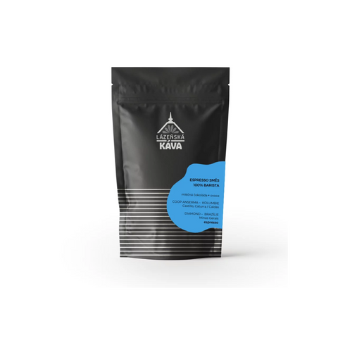 Kolumbie, Brazílie 100% Barista | zrnková káva | 250g